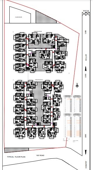 anvita ivana typical floor plan