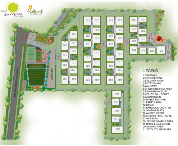 hallmark sunnyside master plan