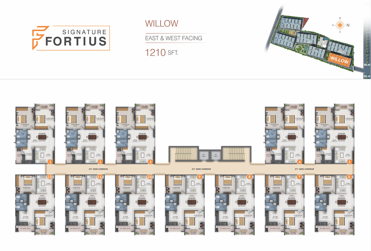 signature fortius floor plan