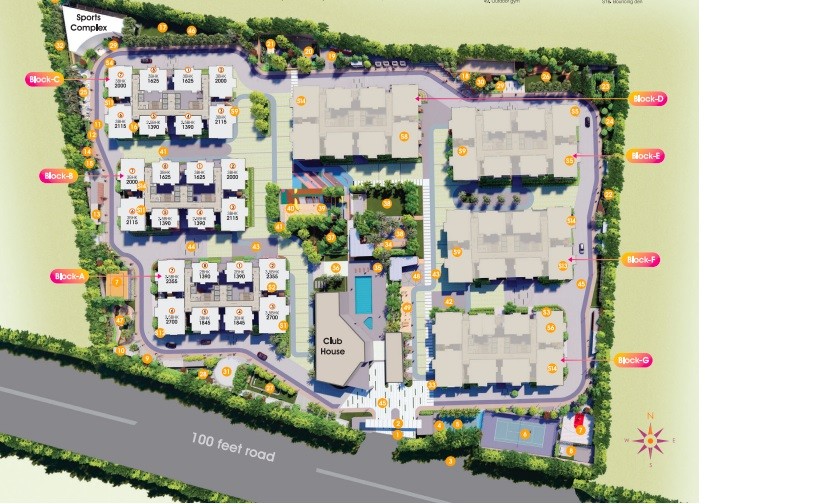 vision arsha master layout Plan